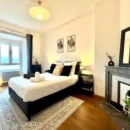 Appartement Le Cocon Celeste - D'exception - Vue Sur Les Alpes - Centre-ville - Gare A 1 Min *