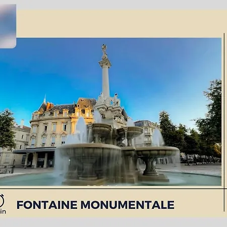 Appartamento Le Cocon Céleste - D'exception - Vue Sur Les Alpes - Centre-ville - Gare à 1 Min