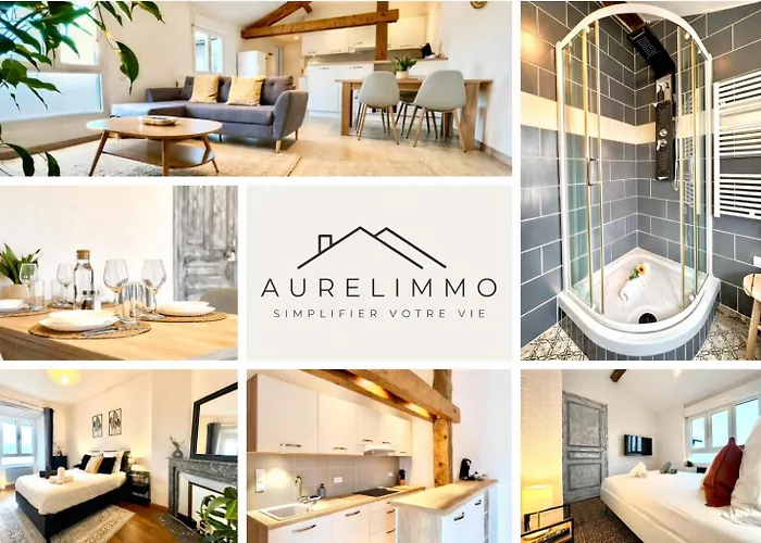 Apartman Le Cocon Celeste - Vue Panoramique Vercors - Centre-ville - Gare A 1 Min Valence